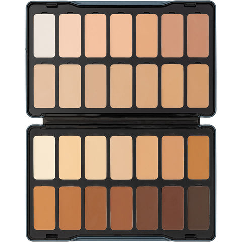 Kryolan Digital Complexion Cream Foundation Palette - 28 Colours (Digital 1)
