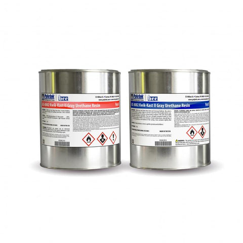 BC-8002 Kwik-Kast II Grey Urethane Resin (20 lb. kit)