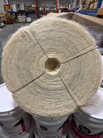 Premium Natural Sisal Fibre for Plaster & Mortar Reinforcement (10 kg Roll)