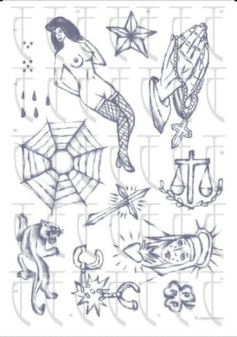 Twilight Creations Temporary Tattoo - Prison 1