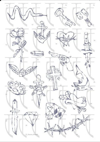 Twilight Creations Temporary Tattoo - Prison 2