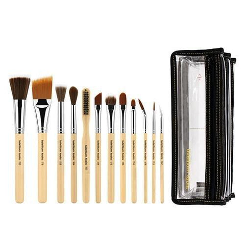 Professional Makeup Brush Set - 12 Brushes